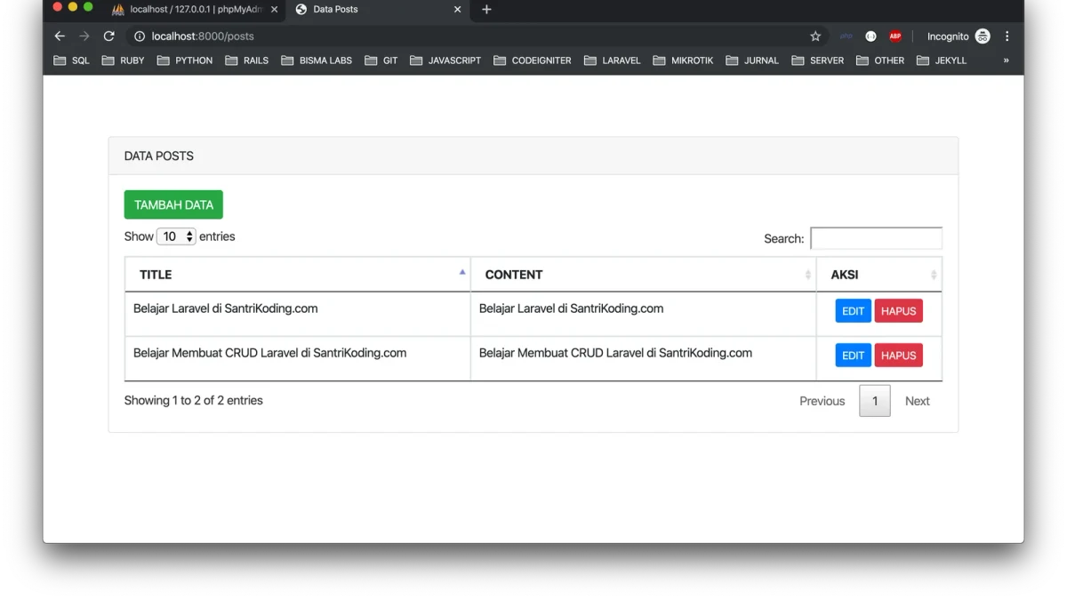 PHP从入门到精通:Laravel项目实战指南:从基础配置到完整案例