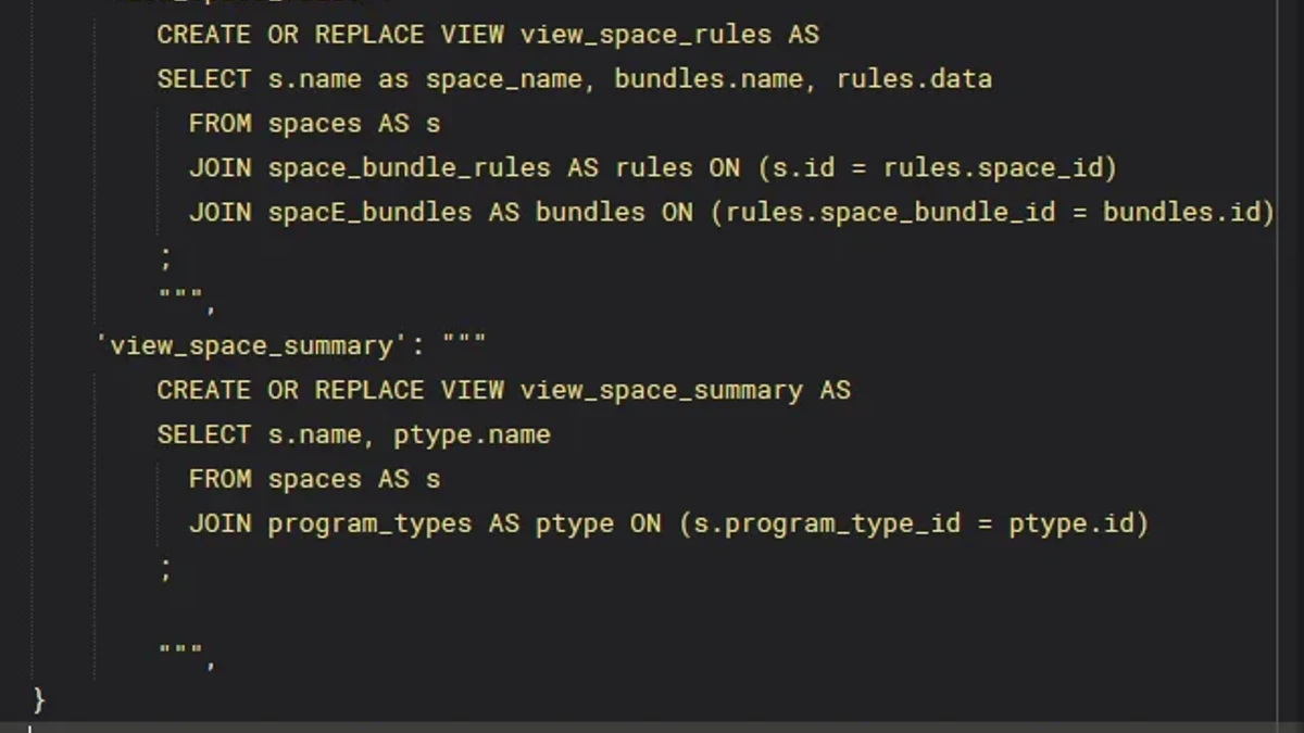 处理多行SQL语句时,python 三引号的缩进与格式规范