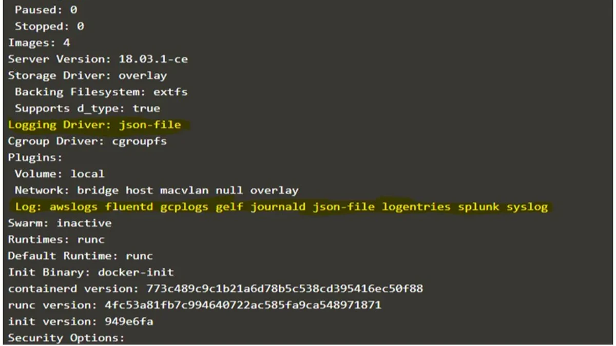 Docker日志:json-file与syslog驱动配置