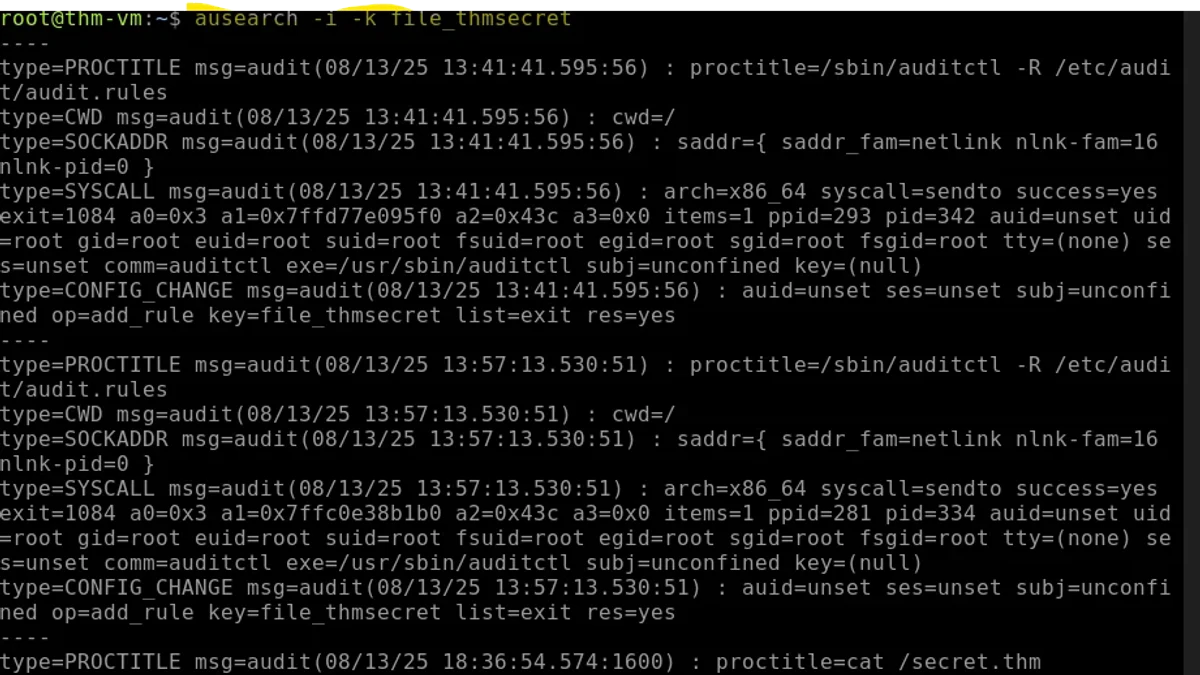 Linux安全审计:auditd规则与日志监控