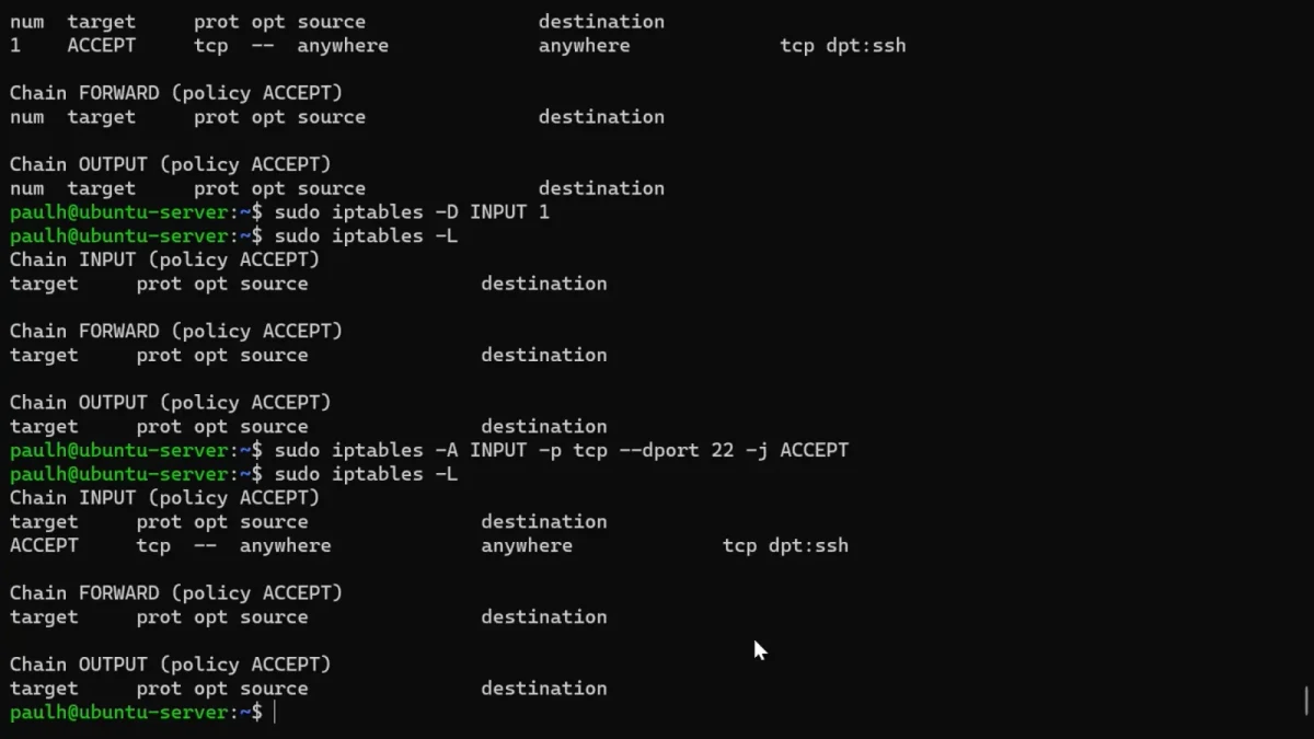 Linux防火墙：iptables规则持久化