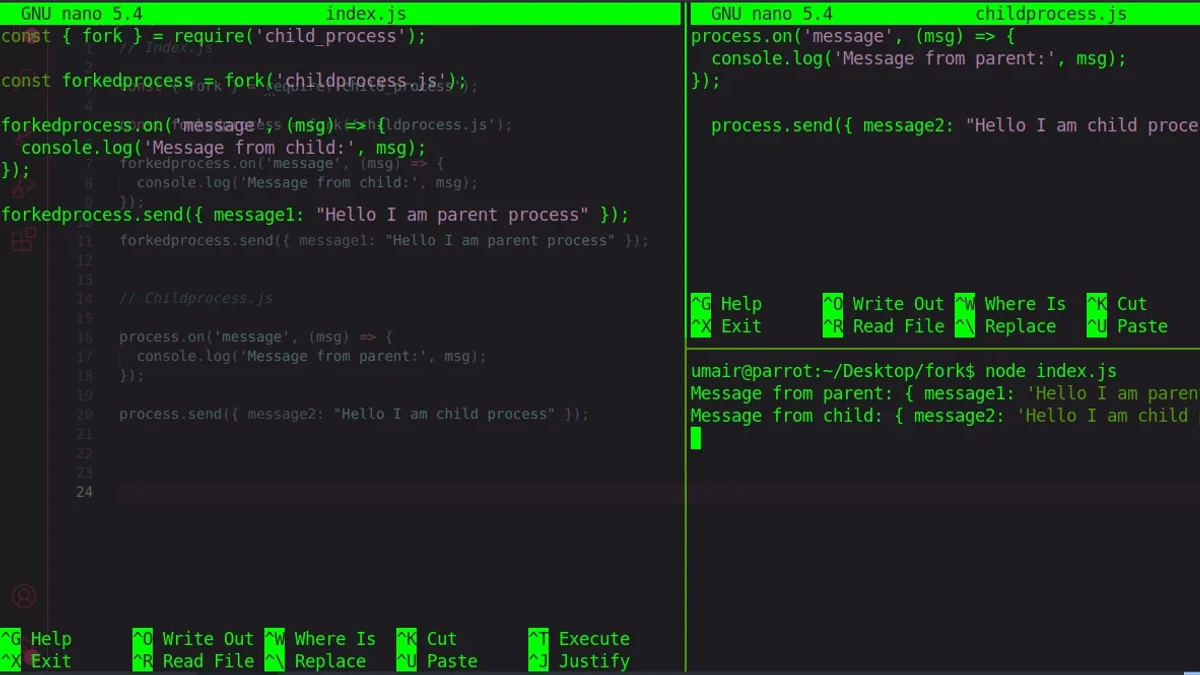 Node.js子进程:child_process与cluster集群