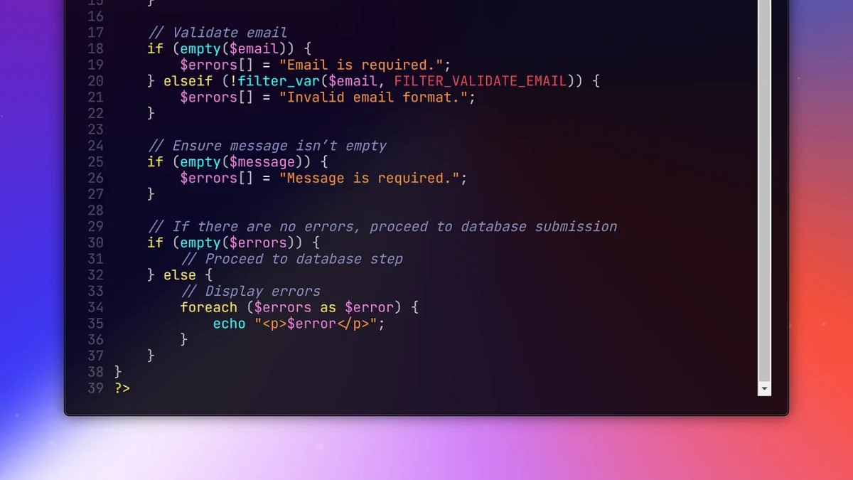 PHP表单校验:filter_var与正则表达式
