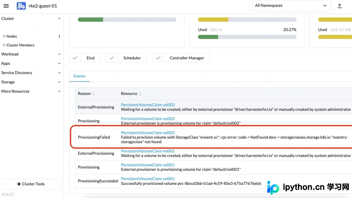 Kubernetes PVC:动态供给与扩容策略