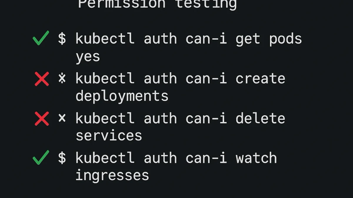 Kubernetes RBAC:角色与集群角色绑定