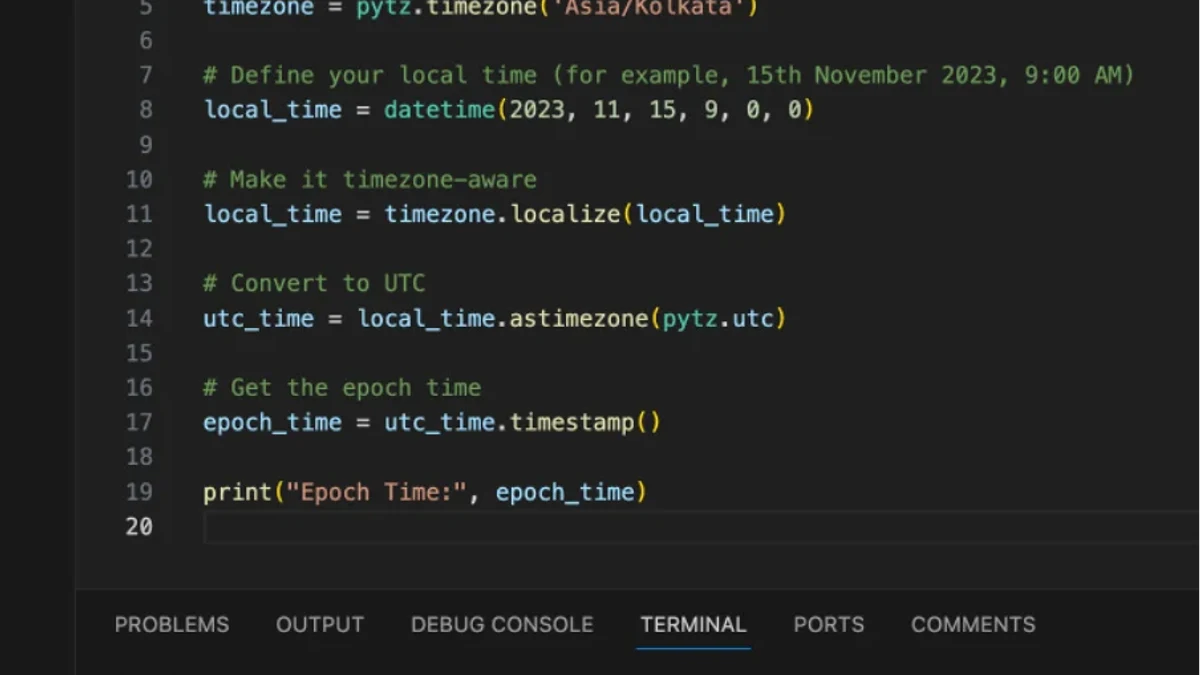 Python日期时间:datetime与pytz时区处理