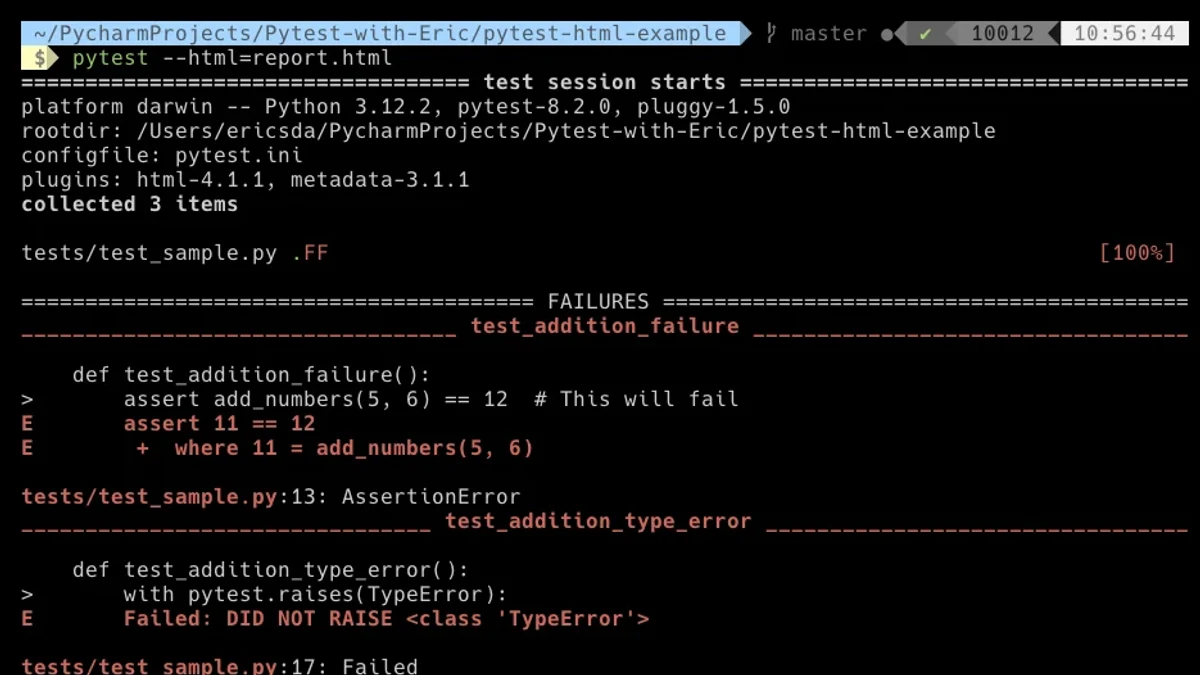 Python测试报告:JUnitXML与HTML输出